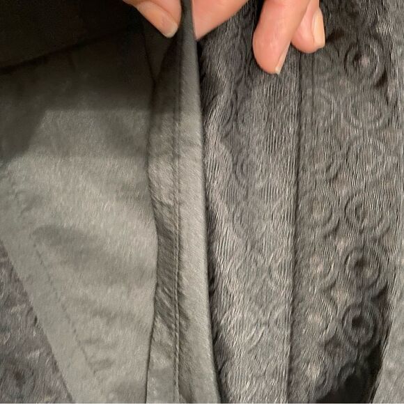 NWT Banana Republic Circular Jacquard Black Skirt - Picture 7 of 11